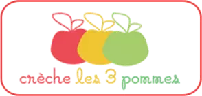 Les 3 pommes Logo
